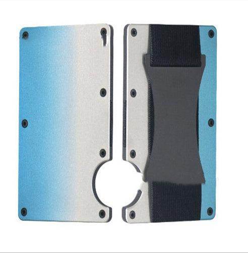 Carbon Fiber Wallet - RFID Blocking Metal Card Holder