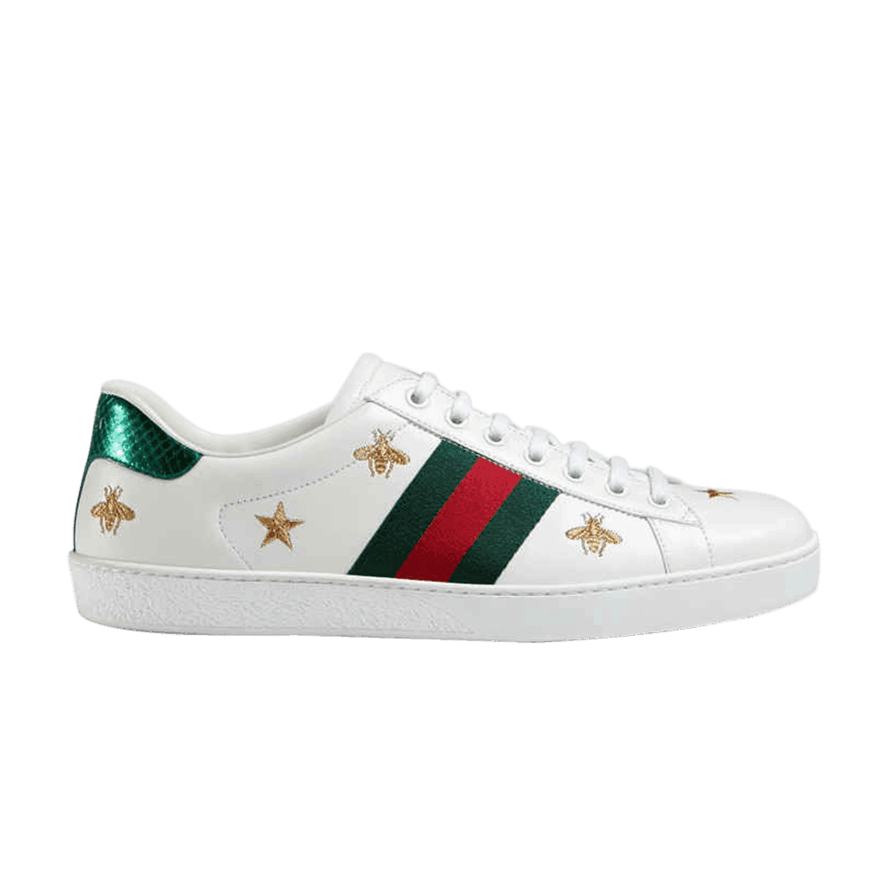 Gucci Ace Embroidered 'Bees and Stars'