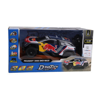 Dynatech rc peugeot 3008 dkr maxi 1:16 + light