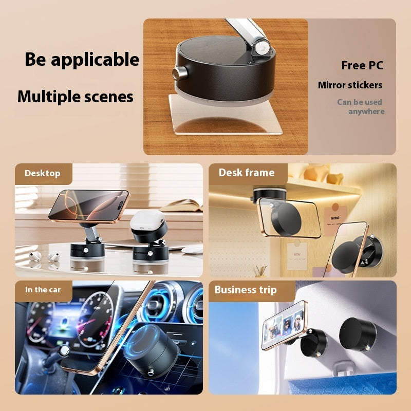Magnetic Vacuum Car Phone Holder — Hands-Free, Universal Fit