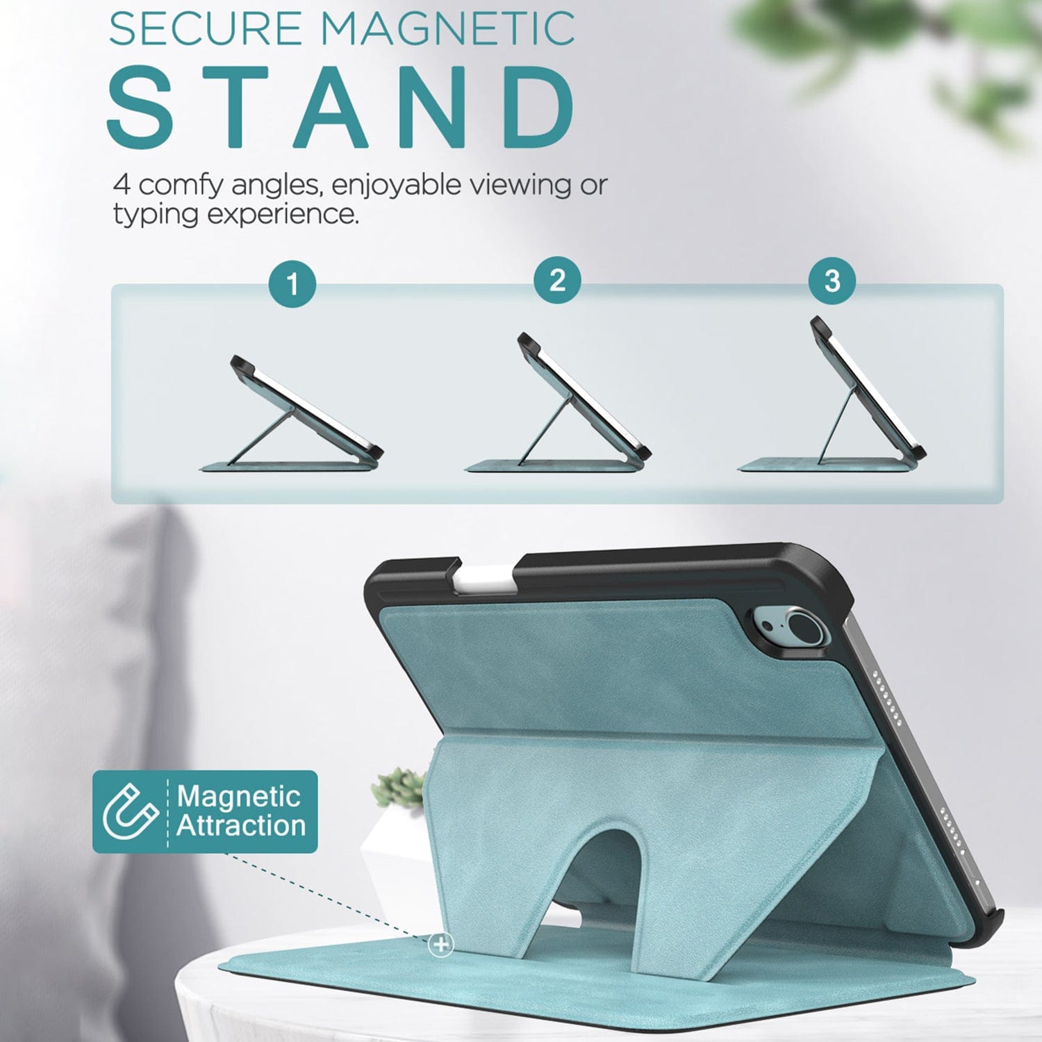 Venture Series Kickstand Case - Apple iPad mini (A17 Pro) and Apple iPad mini (6th Generation 2021)