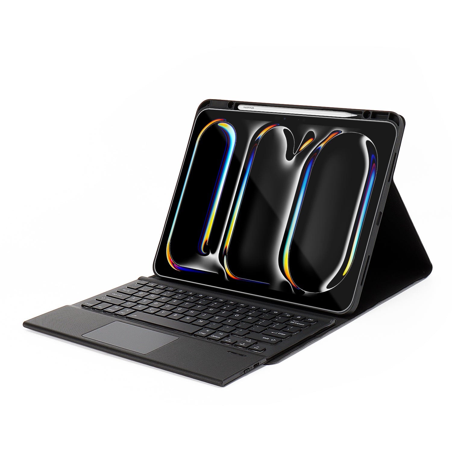 iPad Pro 13-inch (M4 2024 / M5 2025) Keyboard Case - Folio Design, Built-In Touchpad | Navigate Series
