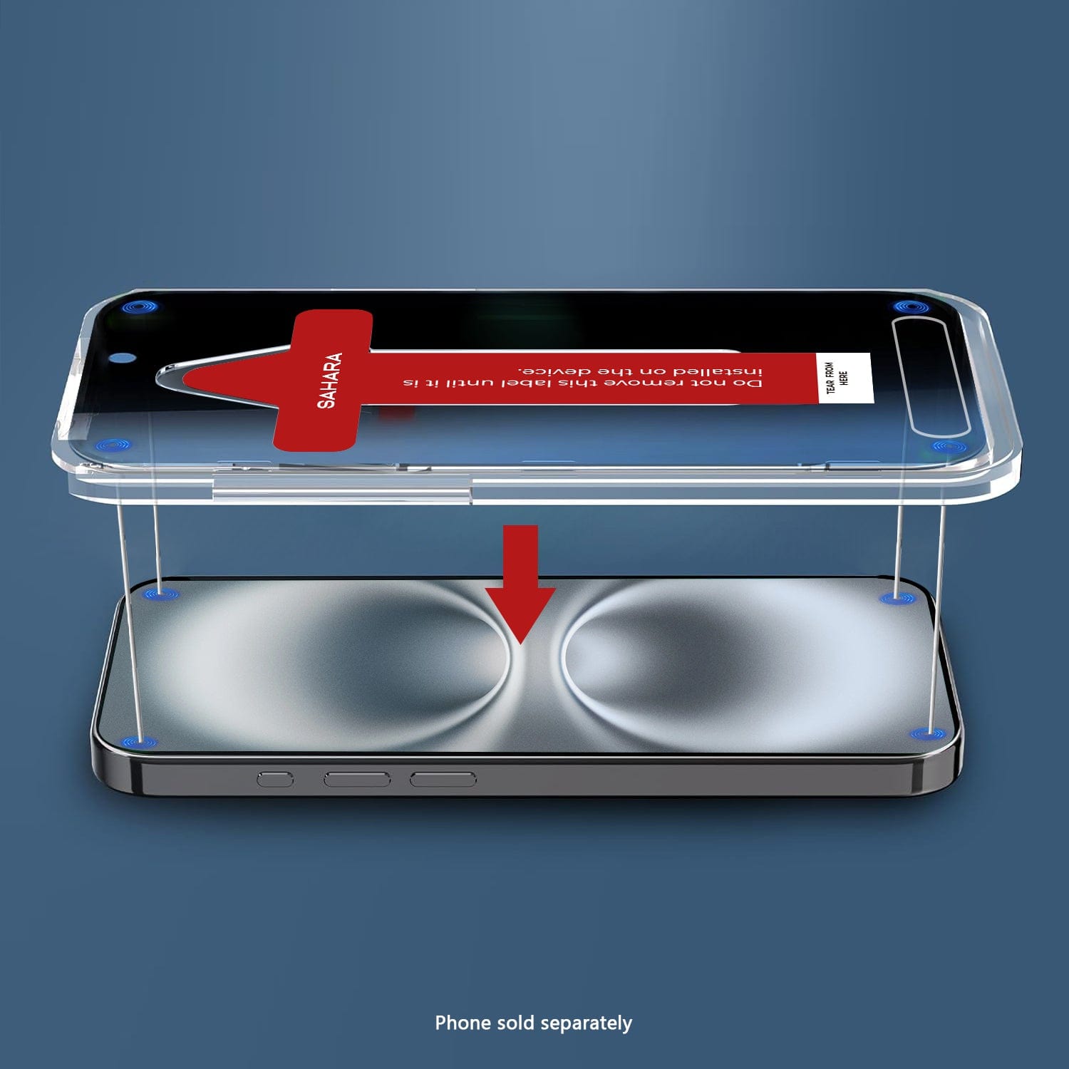 iPhone 16 Plus Privacy Tempered Glass Screen Protector - 9H Hardness, Anti-Spy | ZeroDamage