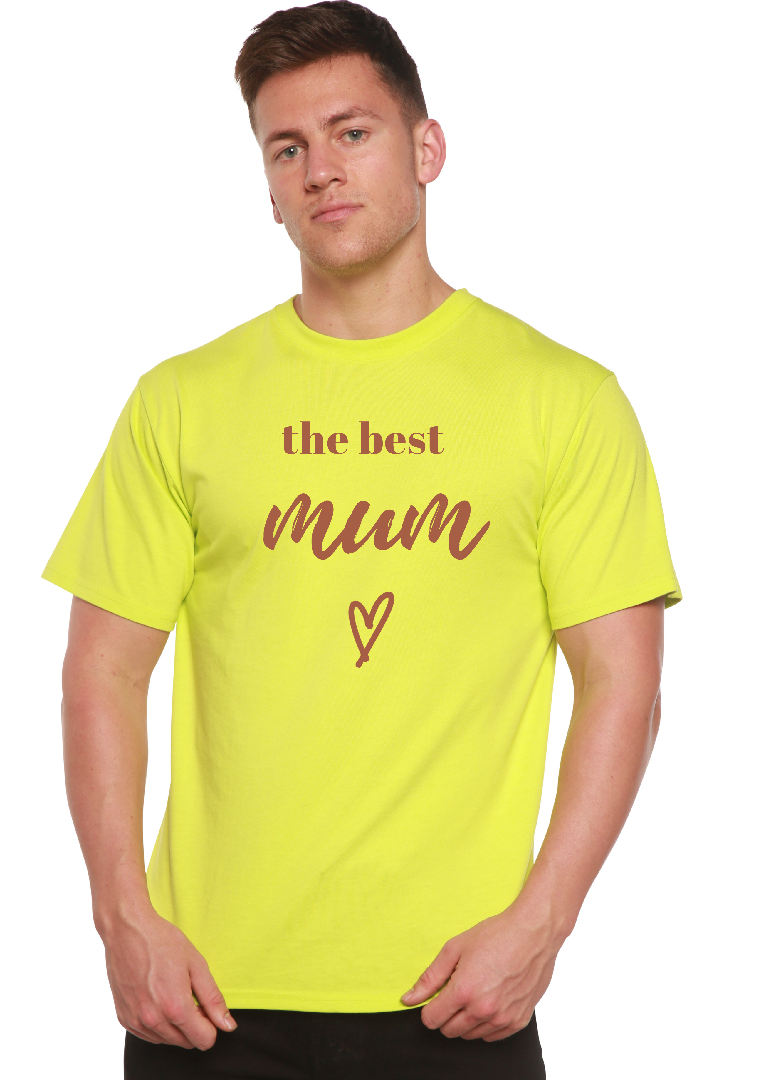 The Best Mum Unisex Bamboo Viscose/Organic Cotton Short Sleeve Graphic T-Shirt