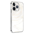 iPhone 15 Pro White Marble Case - Classic Design | Inspire Series