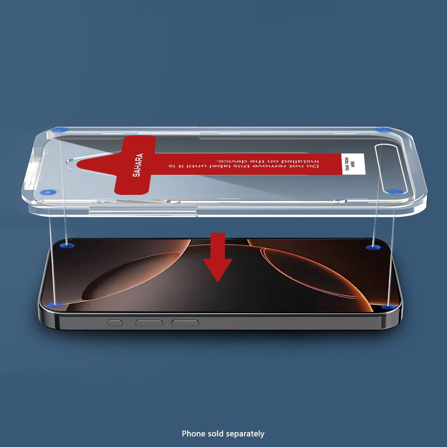 iPhone 16 Pro Tempered Glass Screen Protector - 9H Hardness, Anti-Fingerprint | ZeroDamage