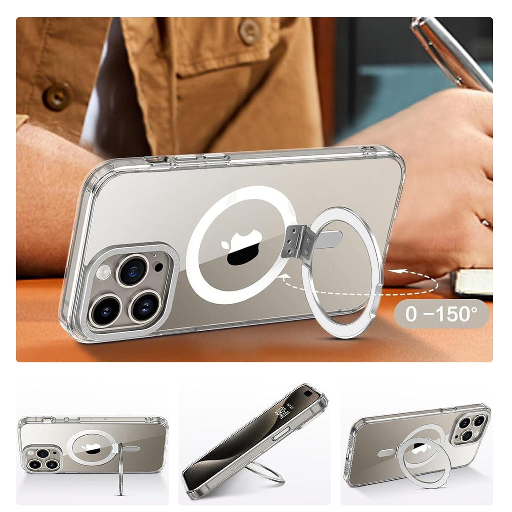 iPhone 15 Pro Clear Kickstand Case with MagSafe | Venture Series