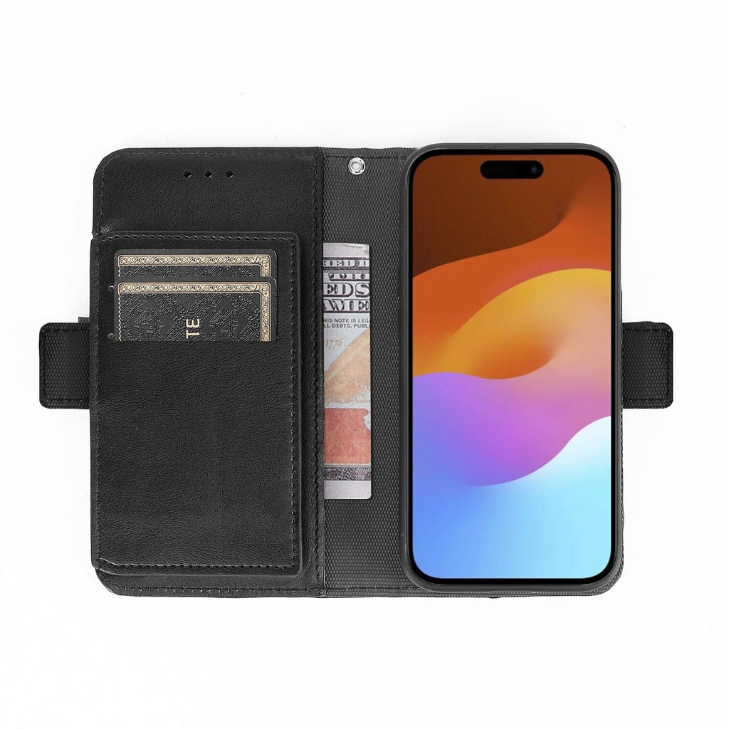 iPhone 15 Pro Leather Wallet Case with MagSafe - Card Holder | Indy Series