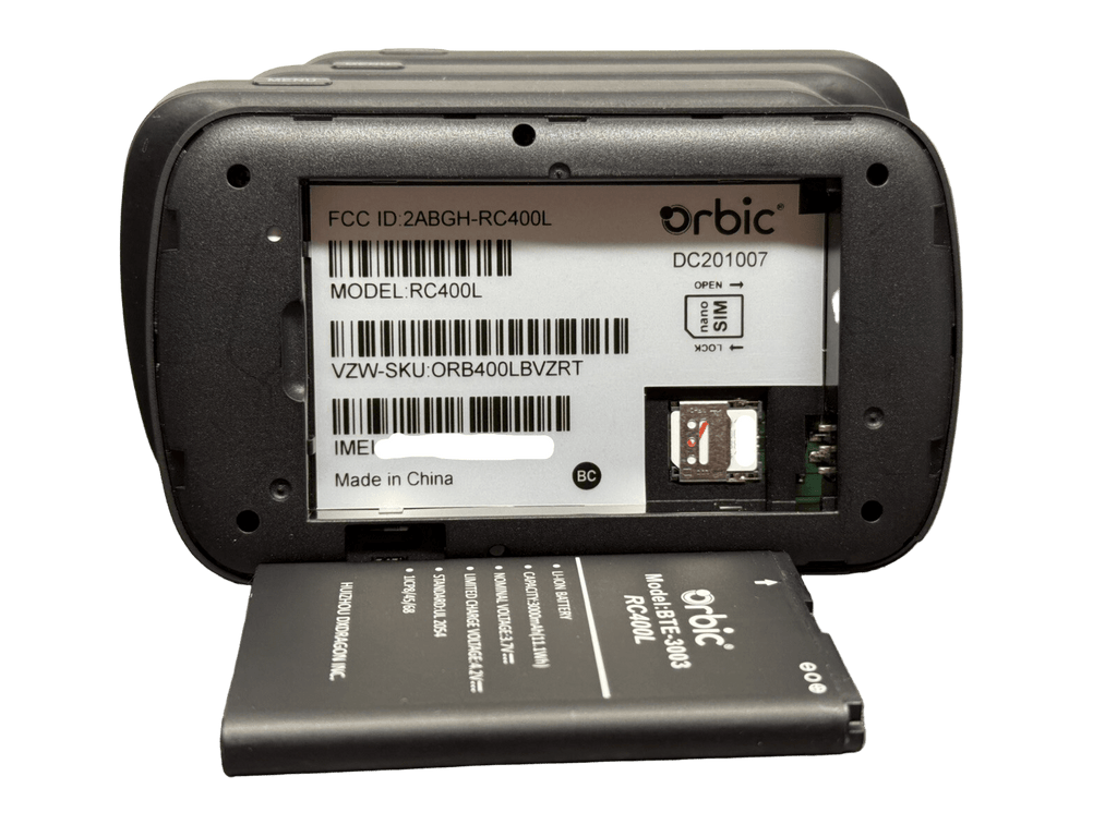 Open-Box RayHunter IMSI Catcher Detector – Orbic RC400L LTE Mobile Hotspot