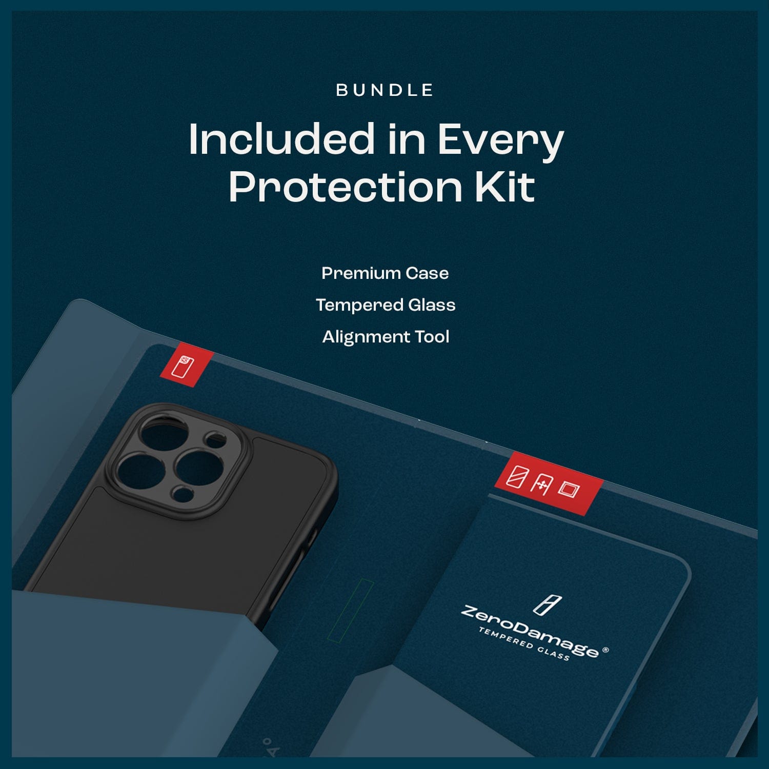 iPhone 16 Pro Clear Case & Screen Protector Kit - Rugged Protection, MagSafe | Classic Series