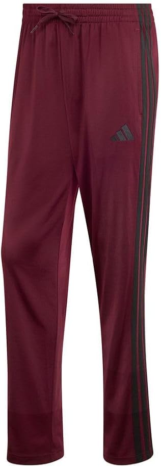 adidas Mens Dayready Open Hem Tracksuit Bottoms Casual - Black