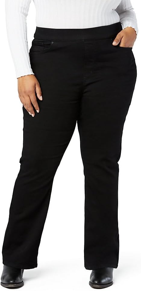 Levi Strauss Signature Gold Women's Totally Shaping Pull On Bootcut Jeans