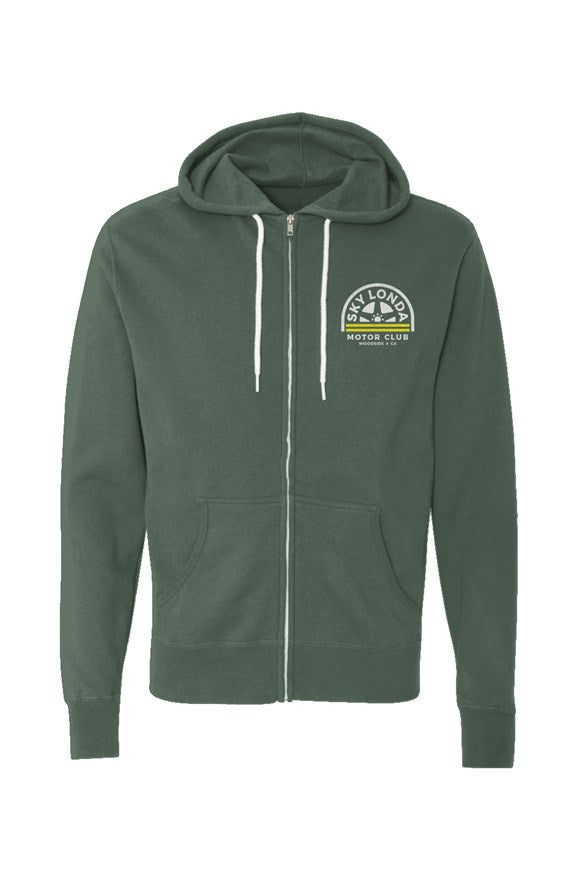 Sky Londa Motor Club Roller Lightweight Full-Zip Hoodie