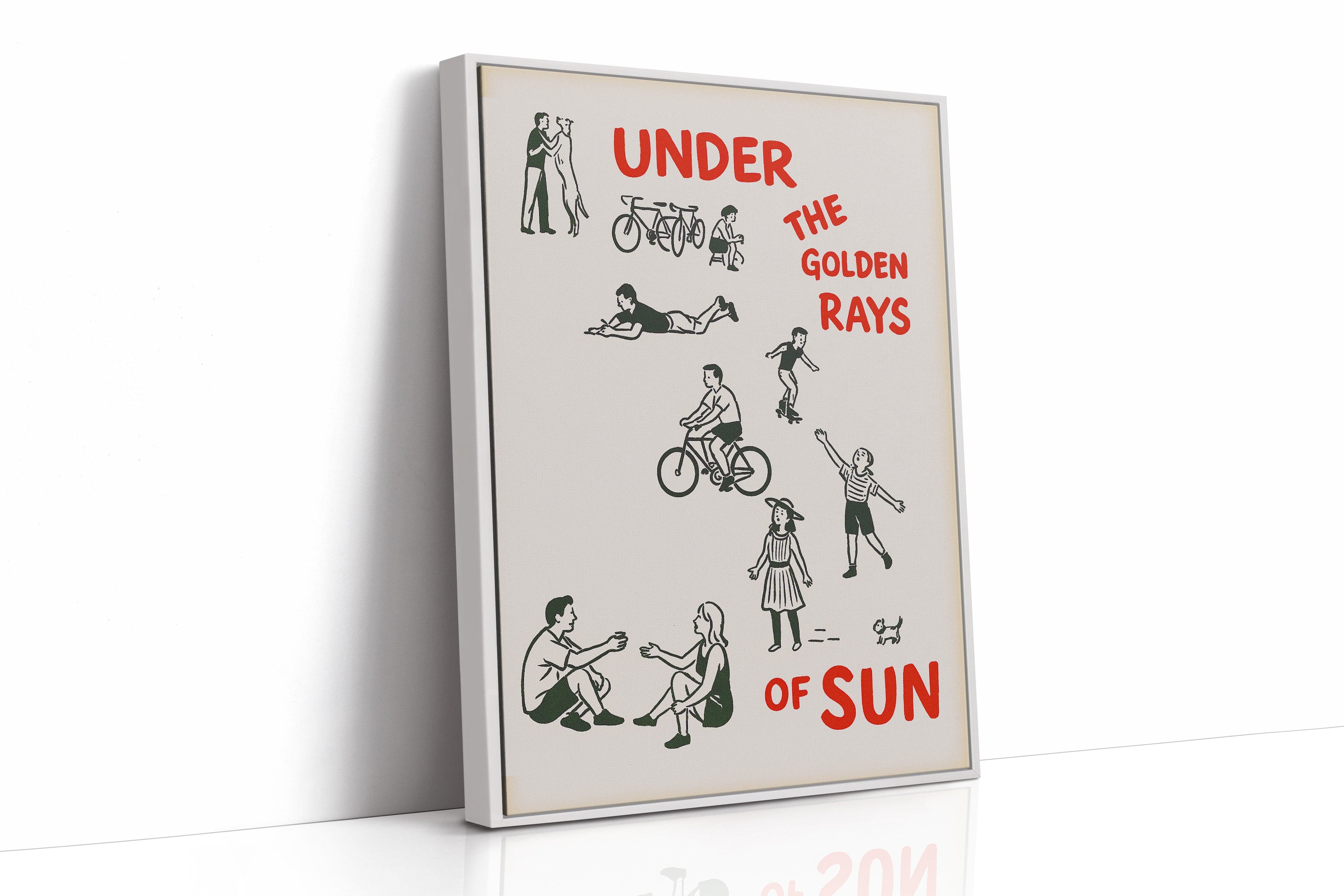 Golden Rays of Joy