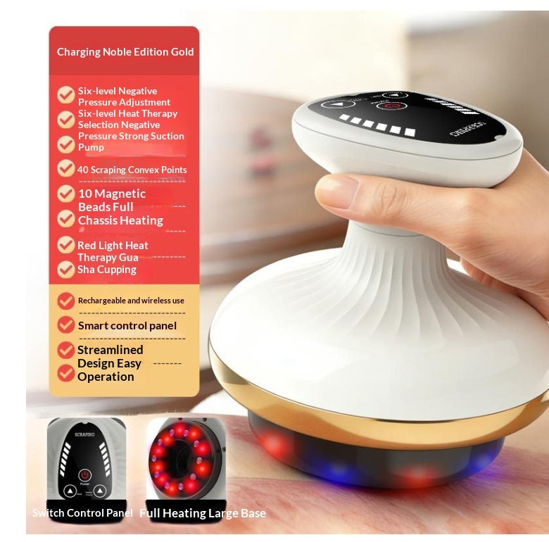 Electric Gua Sha Meridian Massager with Temperature Control