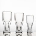 Double-Layer Borosilicate Glass Beer Mug – 350ml & 420ml | Heat & Cold Resistant