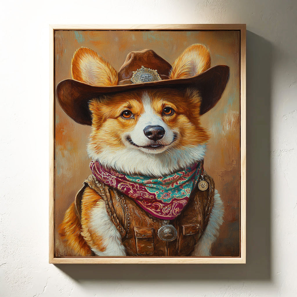 Corgi Sheriff with a Heart of Gold