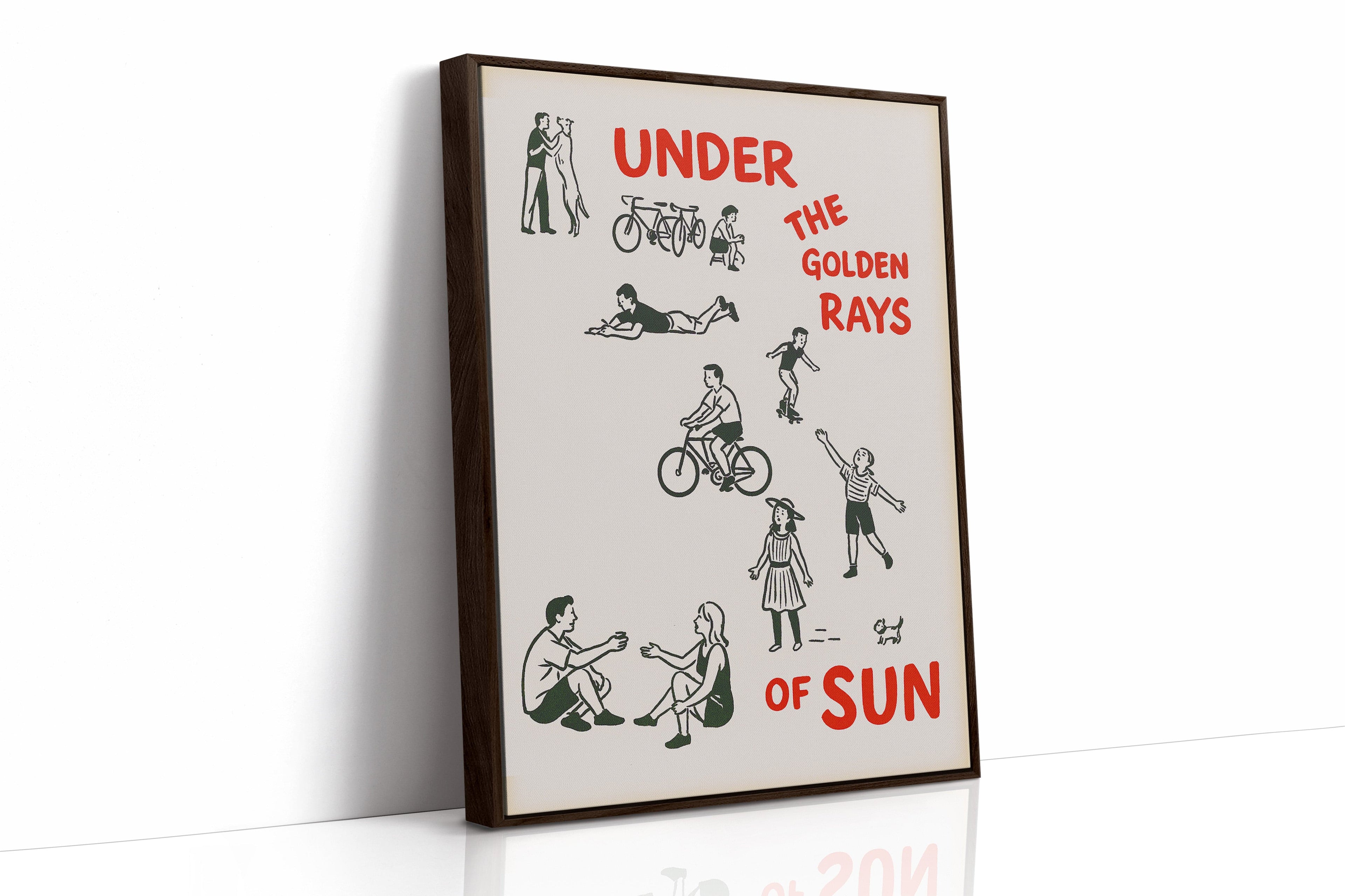 Golden Rays of Joy