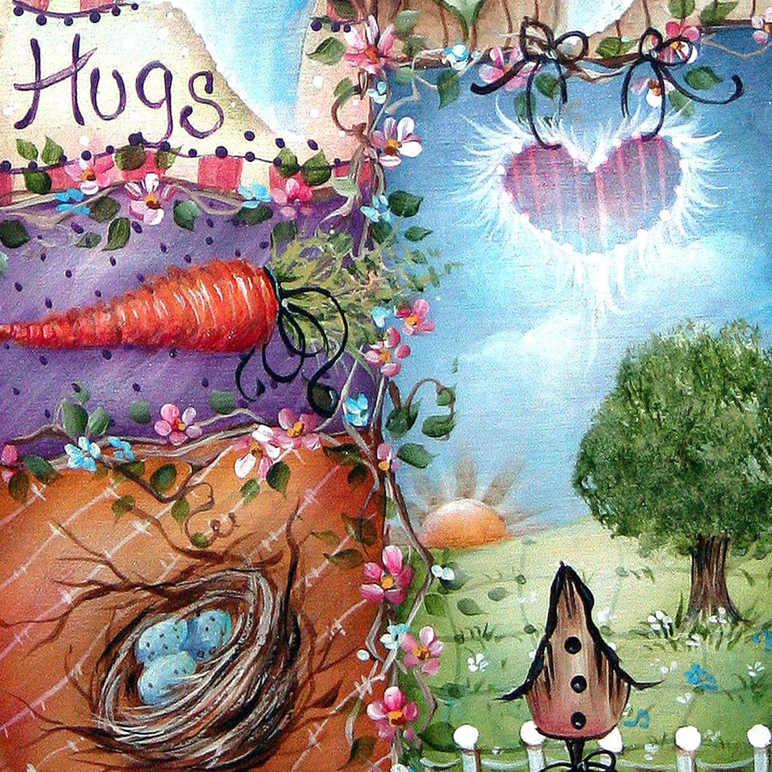 Bunny Easter Yard Sign  by Jamie Mills-Price - Easter Spring Decor - 8457601F