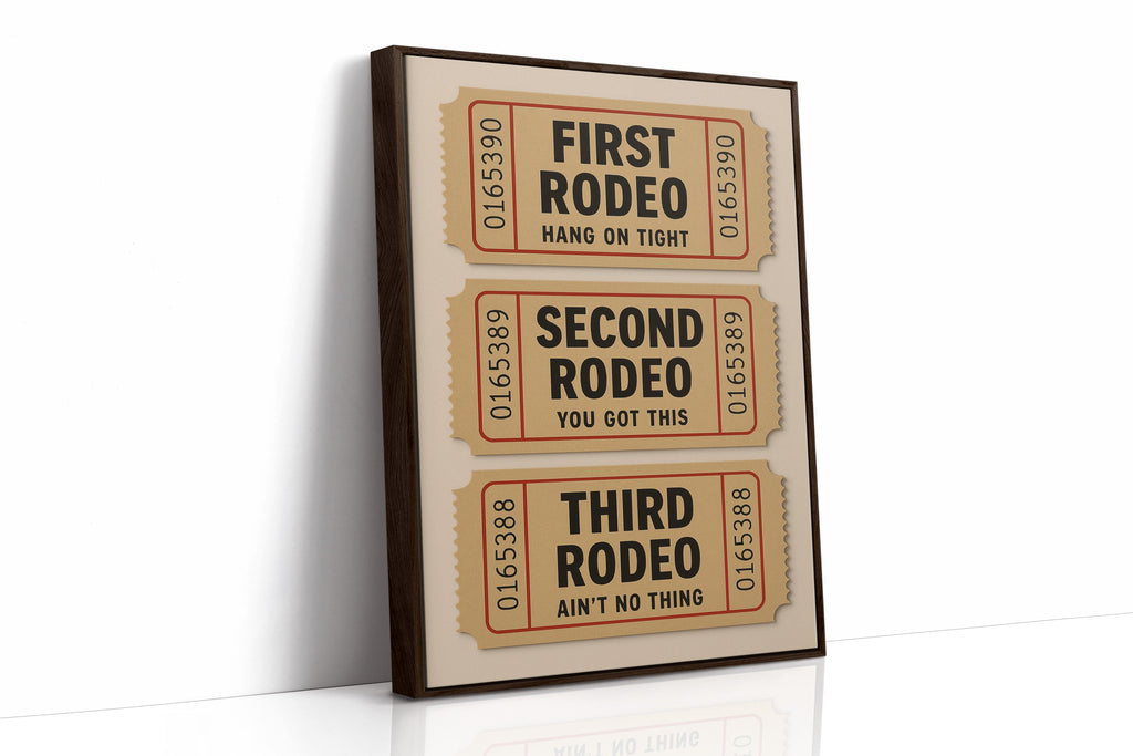 Rodeo Tickets – Life's Little Lessons, Western Style