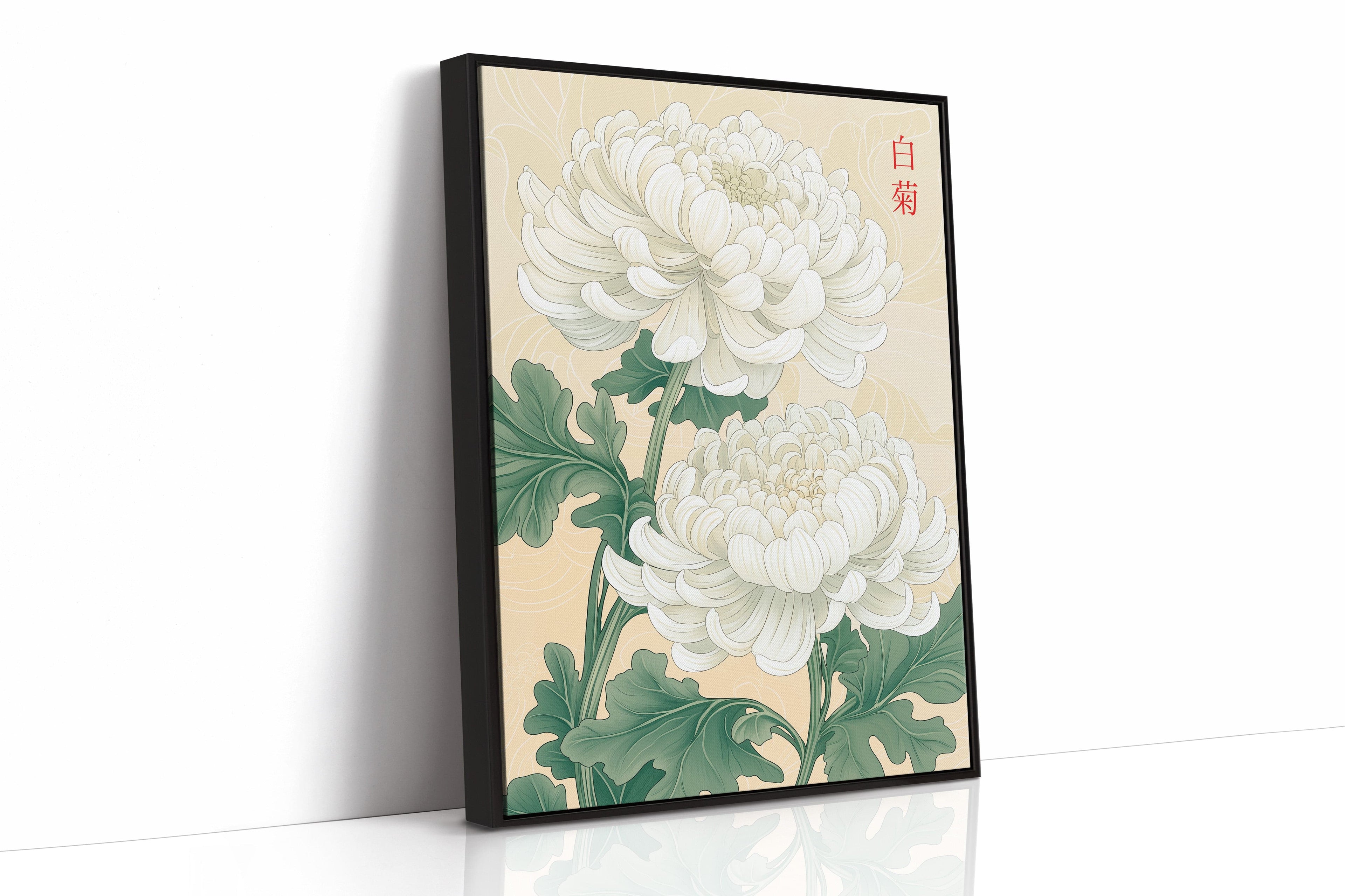 White Chrysanthemum – Symbol of Purity and Elegance
