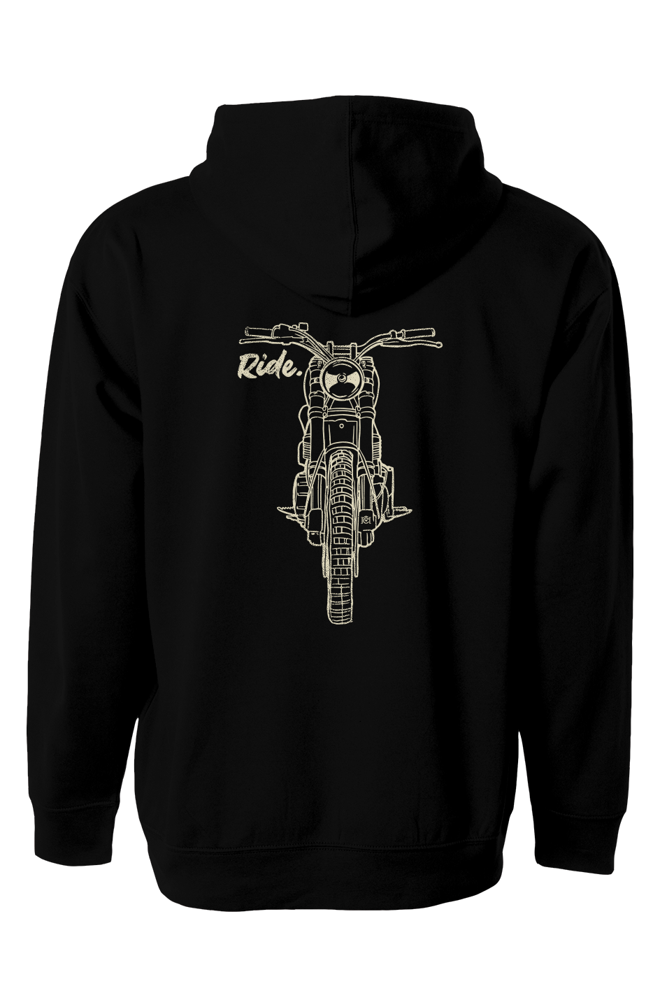 Ride Vintage Hoodie (cream ink)