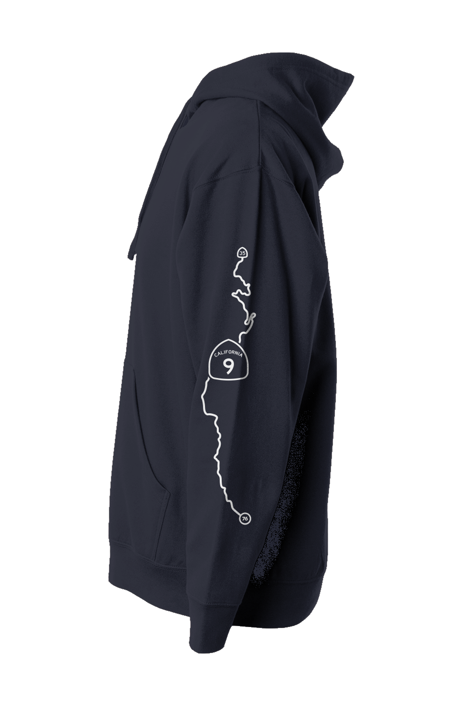 Crown Moto Hwy 9 "Go Ride." Hoodie