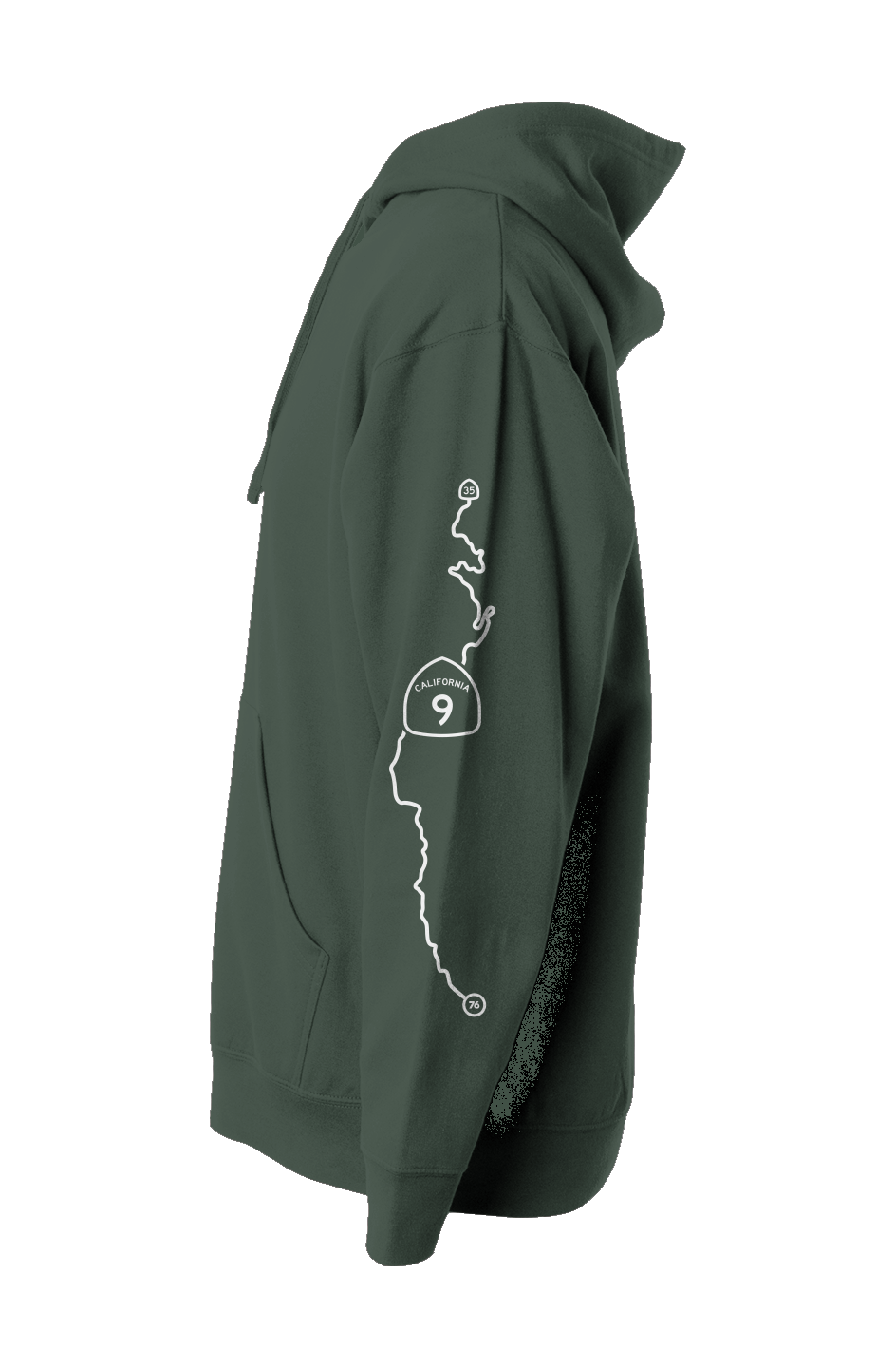 Crown Moto Hwy 9 "Go Ride." Hoodie