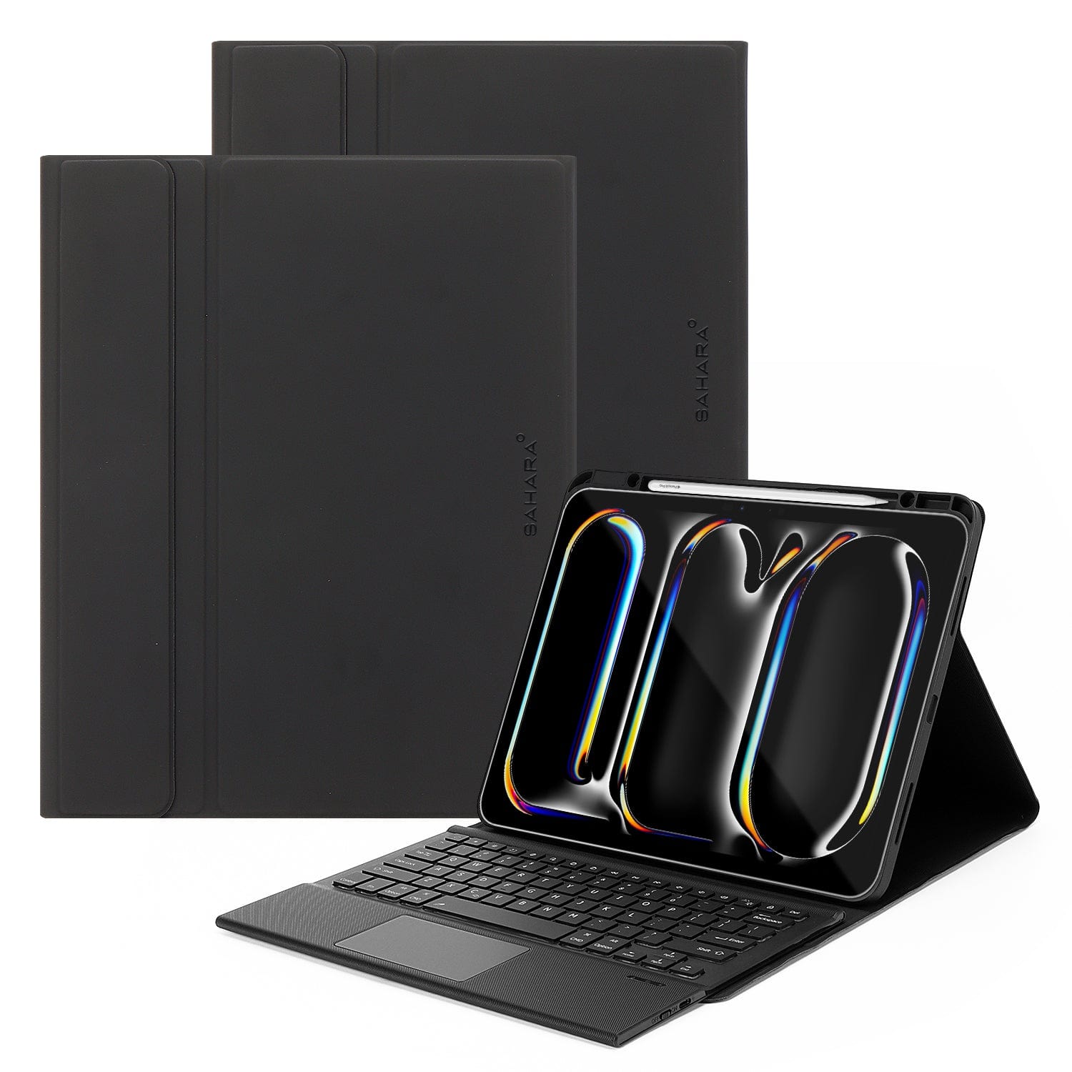 iPad Pro 11-inch (M4 2024 / M5 2025) Keyboard Case - Folio Design, Built-in Touchpad | Navigate Series