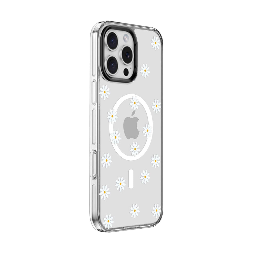 iPhone 16 Pro Case with Swappable Floral & Marble Designs - Wireless Charging | Inspire Series