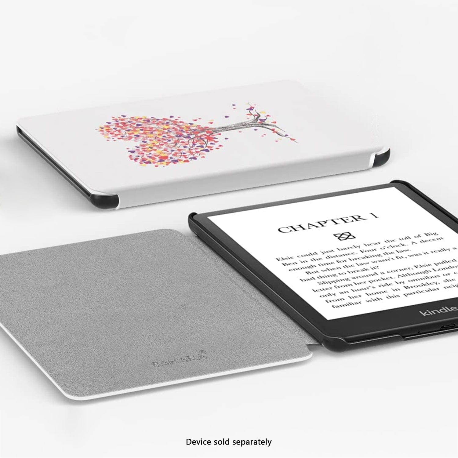 Amazon Kindle Paperwhite (2024) and Colorsoft Case - Folio, Vegan Leather | Venture Series