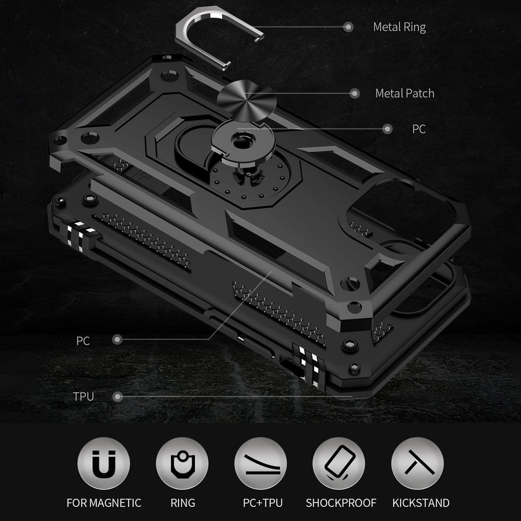 Raider Series Kickstand Case with Belt Clip - iPhone 13 Mini