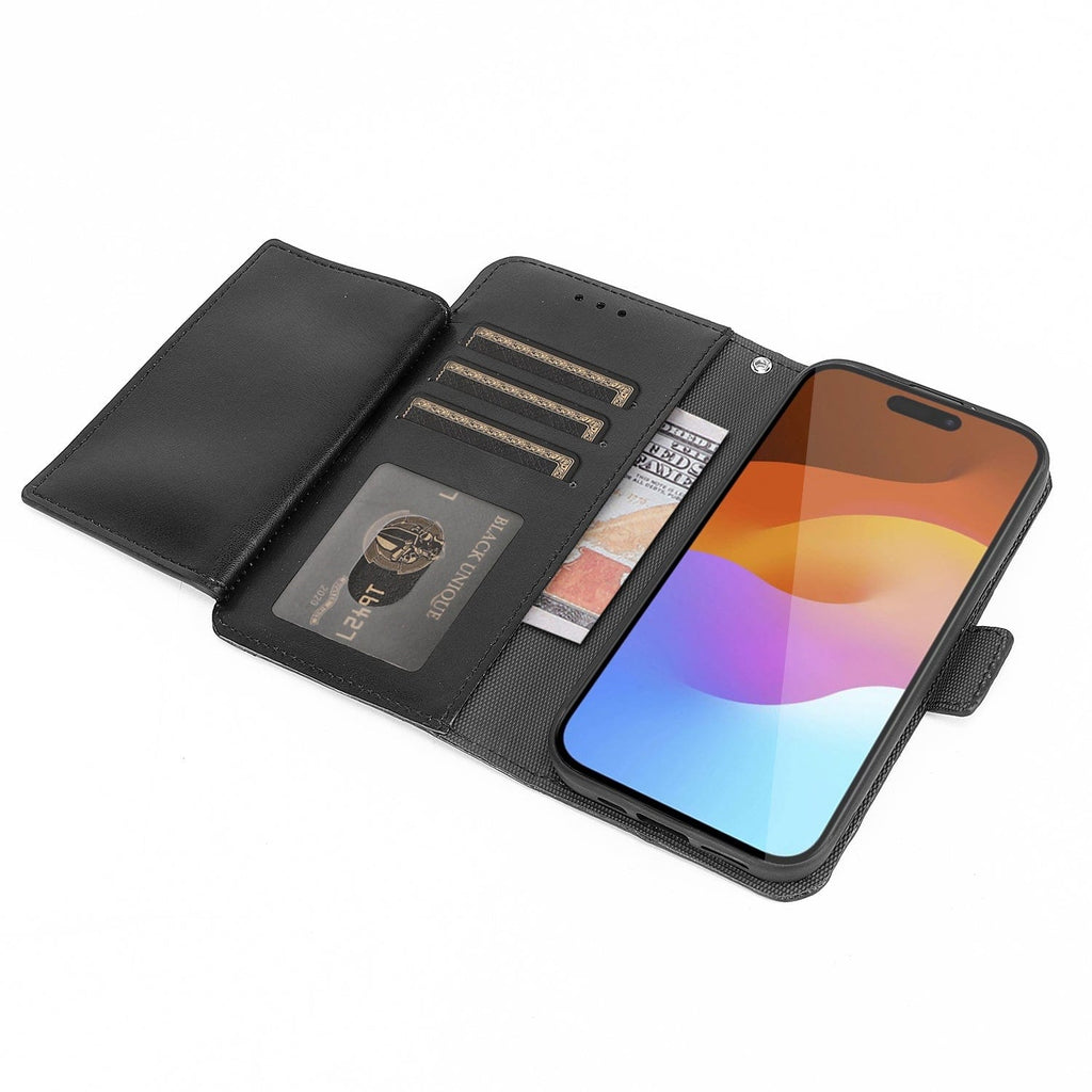 iPhone 15 Pro Max Leather Wallet Case with MagSafe - Card Holder | Indy Series
