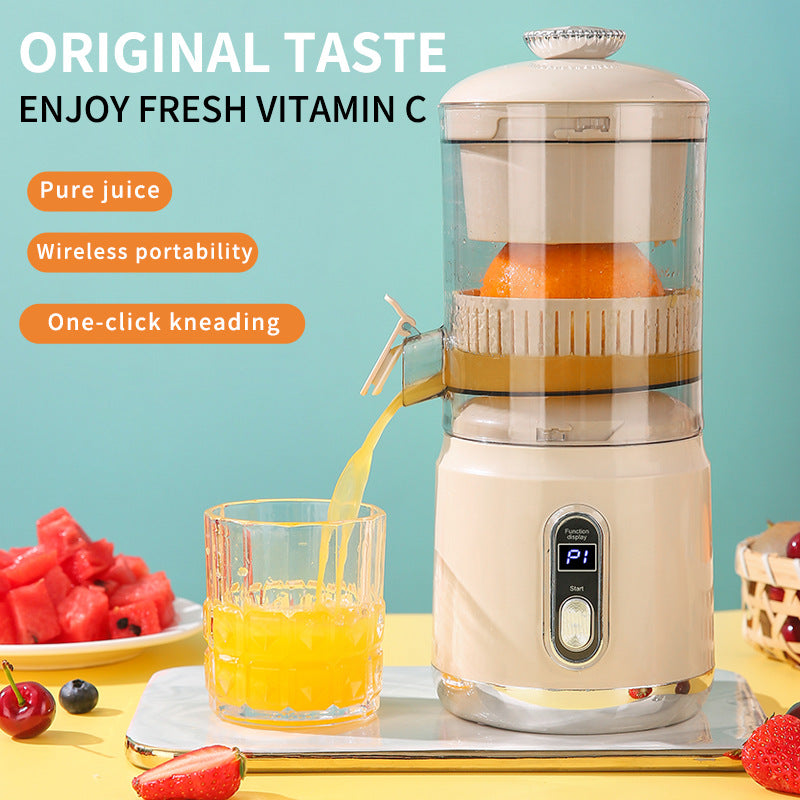 Portable Slow Juicer with Pulp Separation 600ml Electric
