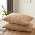 Pure Cotton Quilted Pillow Protective Cover