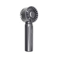Turbo Handheld Fan — Multi-Speed, Digital Display, Optional Cooling