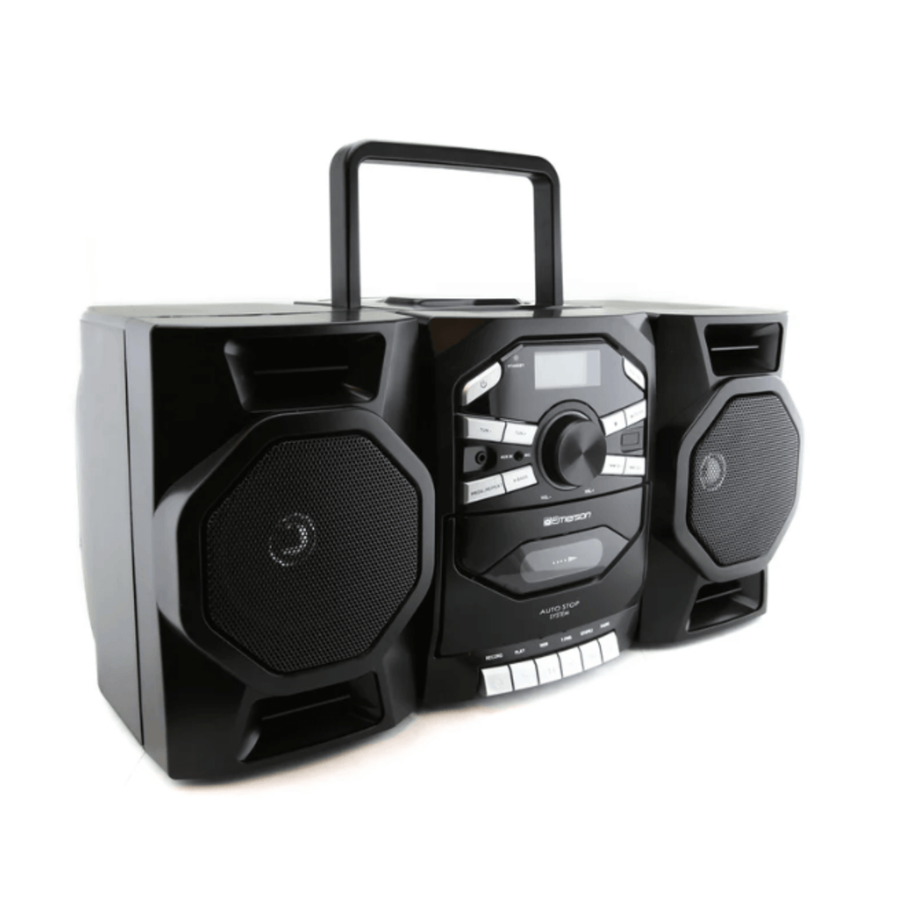 Emerson Portable CD & Cassette Stereo Boombox