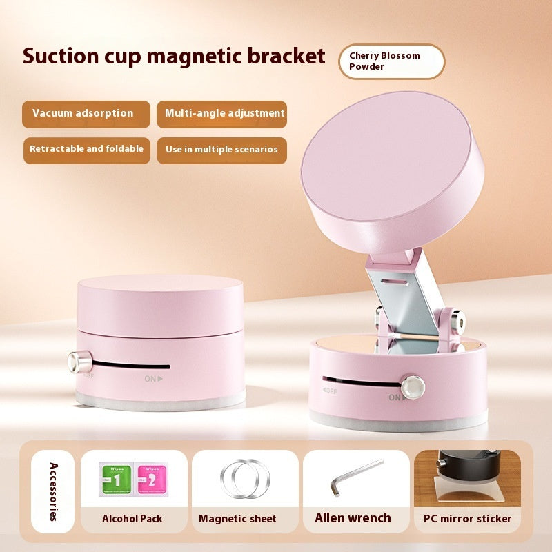 Magnetic Vacuum Car Phone Holder — Hands-Free, Universal Fit