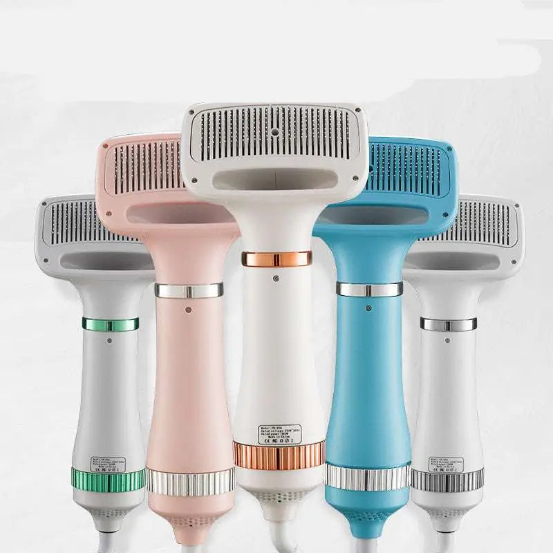 5-in-1 Pet Hair Dryer with Grooming Comb Attachments