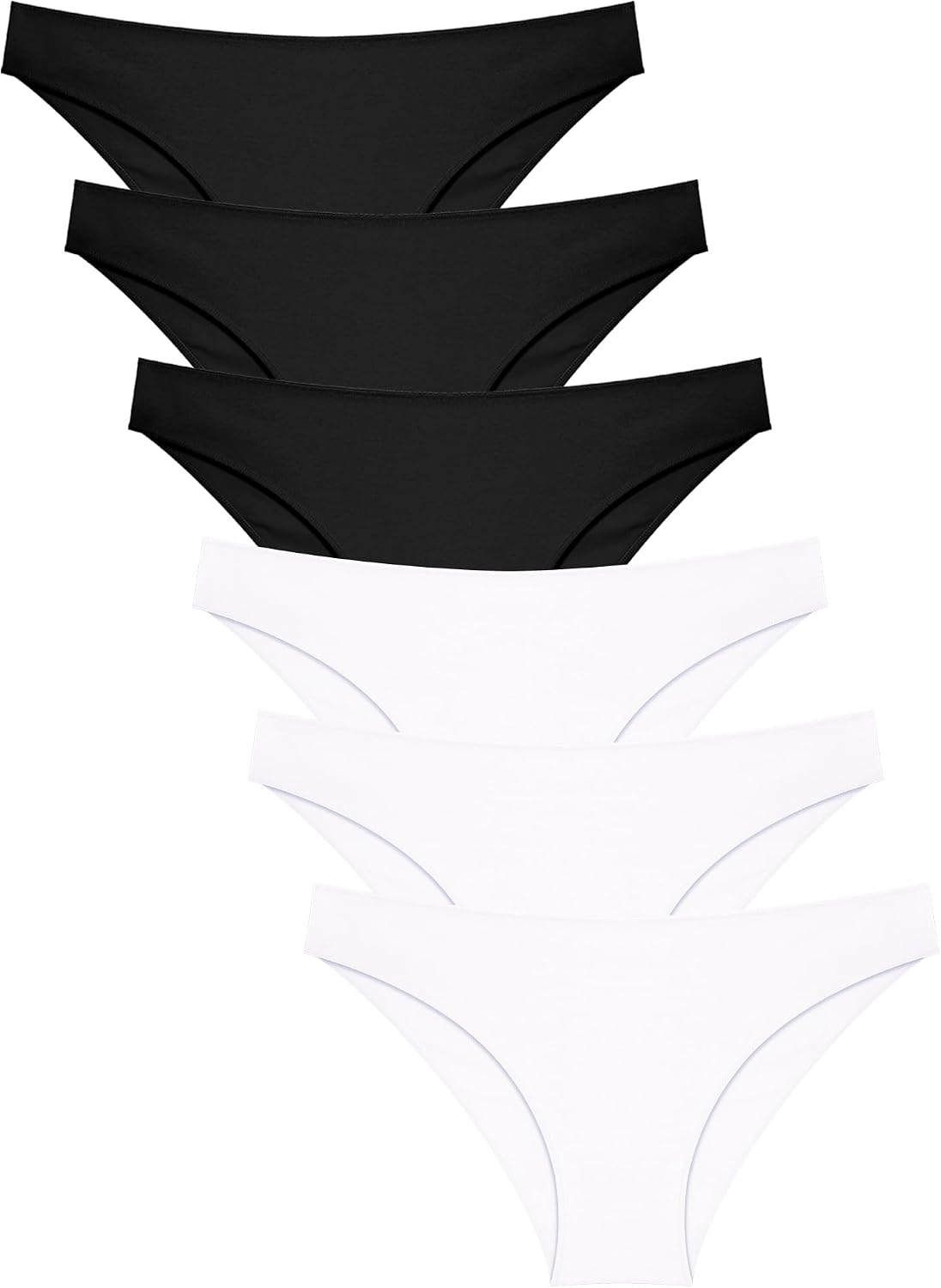 Cotton Underwear Women Sexy Cheeky Bikini Panties Lingerie Outfits 6 pack