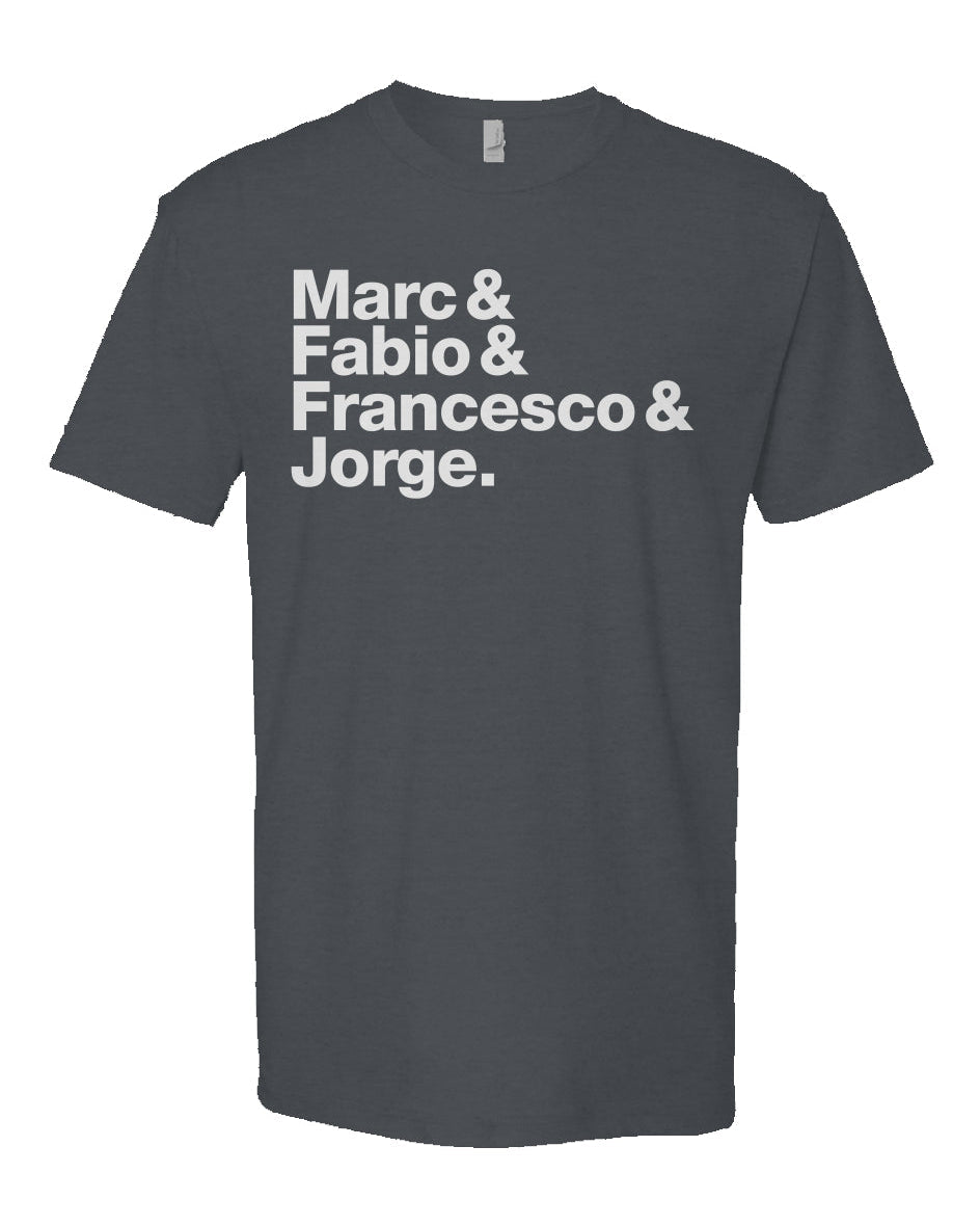 2016+ Era GP Motorcycle Champions T-Shirt