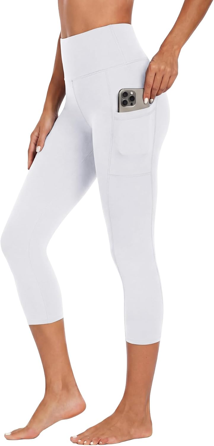 GAYHAY High Waisted Leggings with Pockets for Women - Buttery Soft Yoga Pants for Gym Workout, Athletic Running
