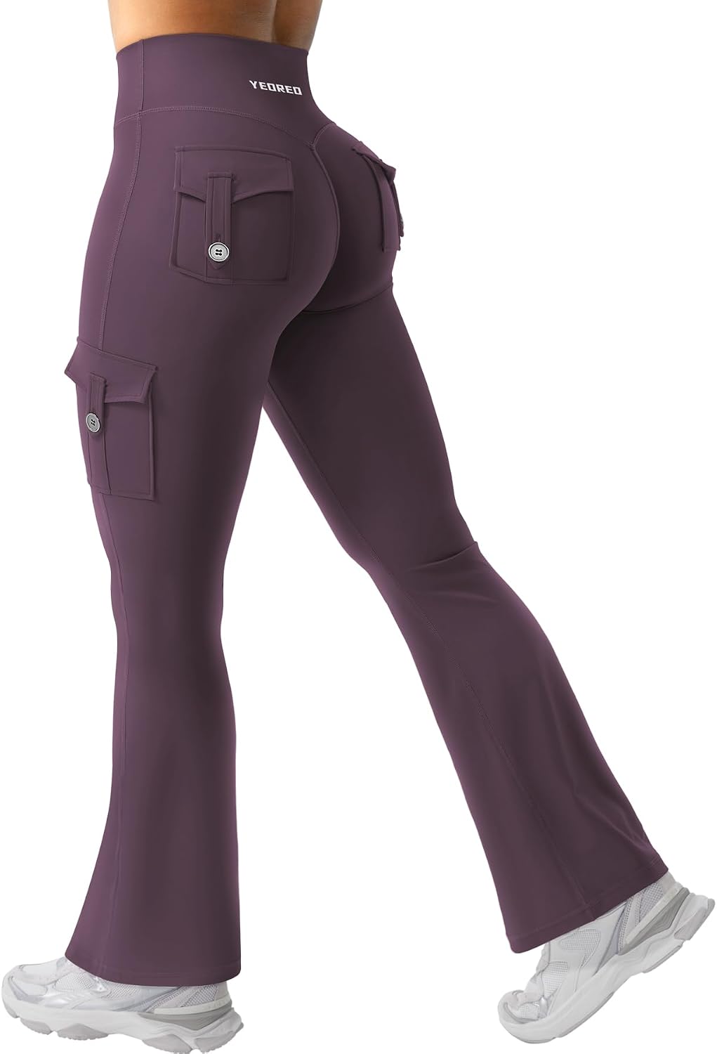 YEOREO CoreFlex Women Workout Flare Leggings