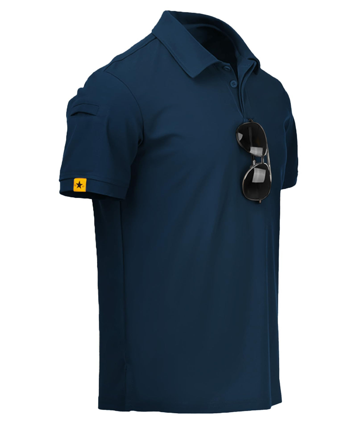 ZITY Mens Polo Shirt Short Sleeve Moisture Wicking Athletic Golf Polos