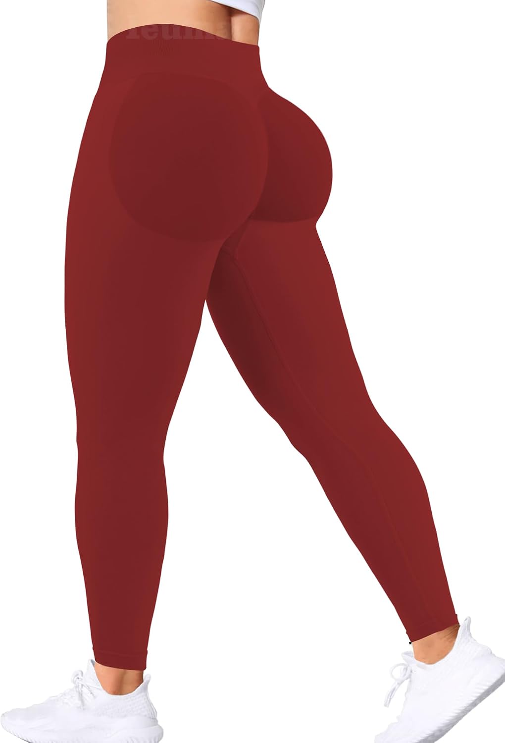 Ieumaz Scrunch Butt Lifting Leggings for Women Seamless Workout Yoga Pants