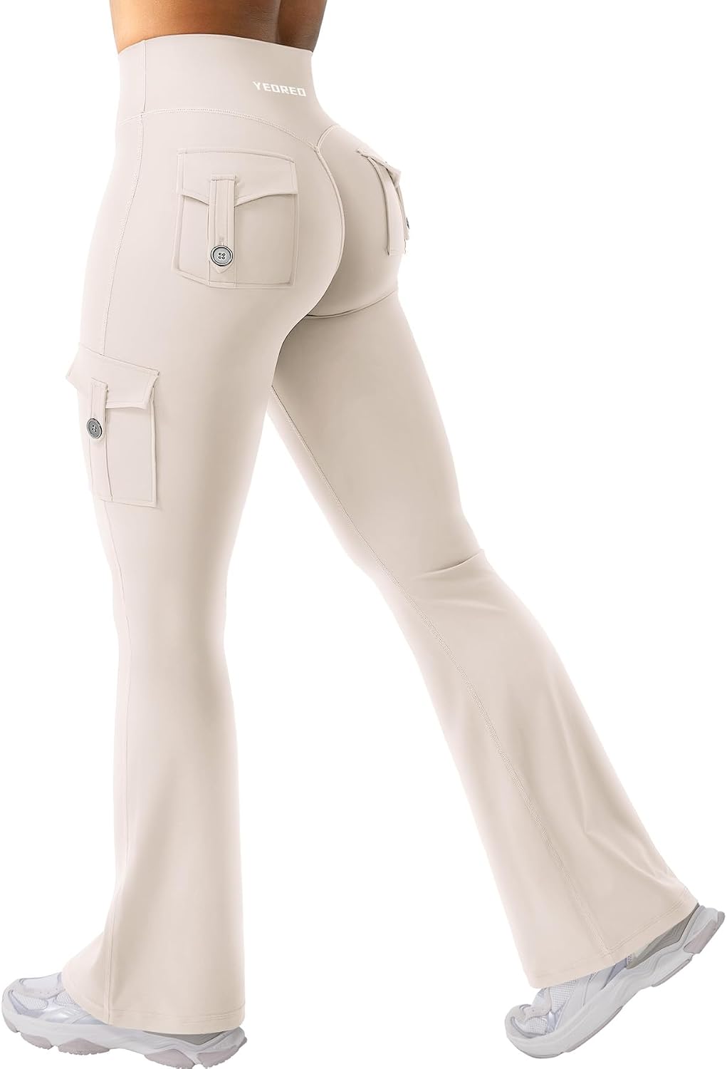 YEOREO CoreFlex Women Workout Flare Leggings