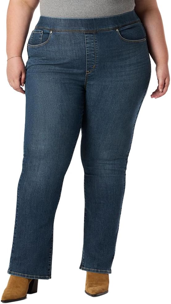 Levi Strauss Signature Gold Women's Totally Shaping Pull On Bootcut Jeans