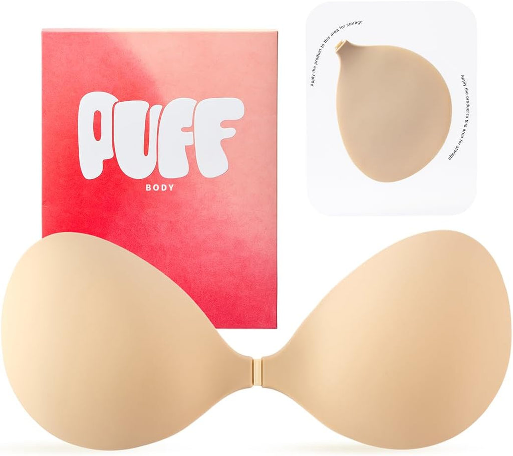 Sticky Bra Push Up, Invisible Strapless Adhesive Bra