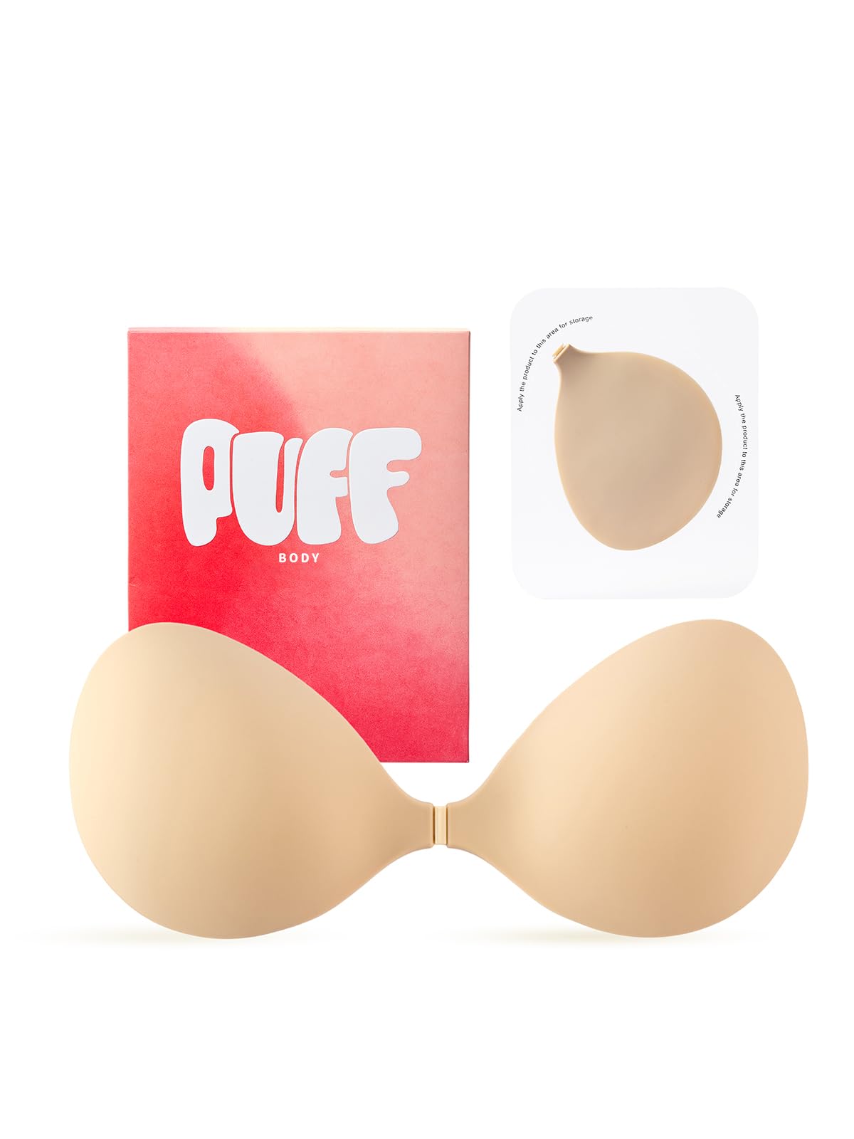 Sticky Bra Push Up, Invisible Strapless Adhesive Bra