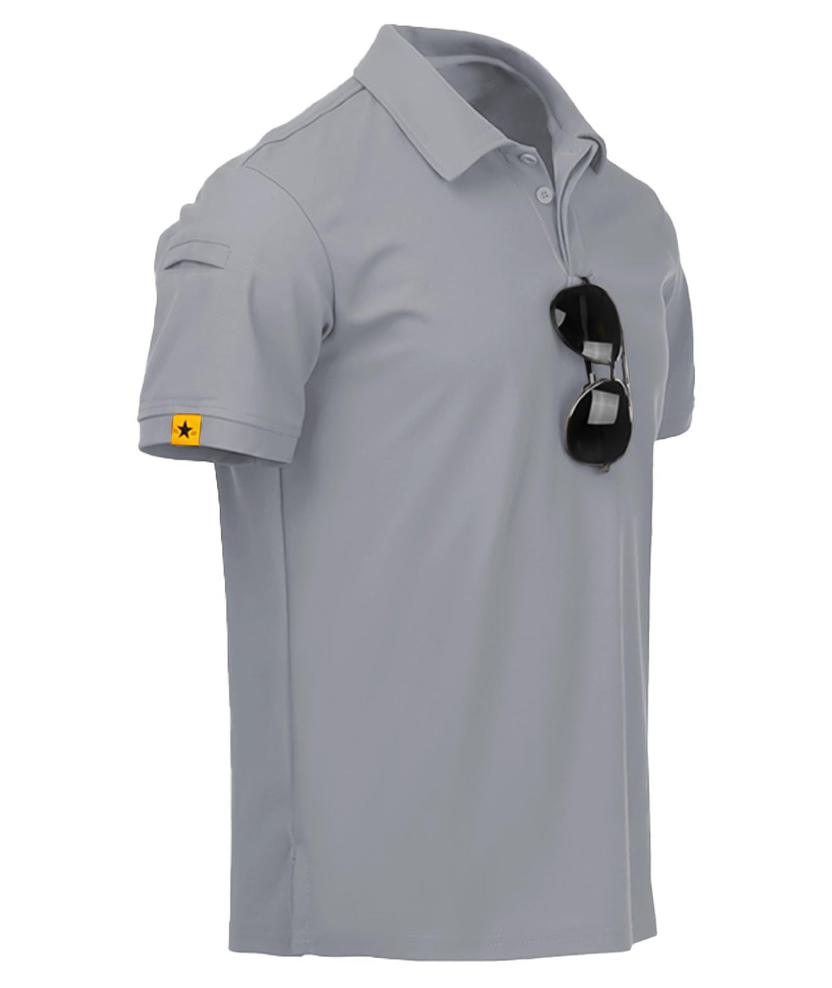 ZITY Mens Polo Shirt Short Sleeve Moisture Wicking Athletic Golf Polos